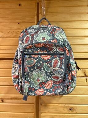 Vera Bradley Campus Backpack in Nomadic Floral Print